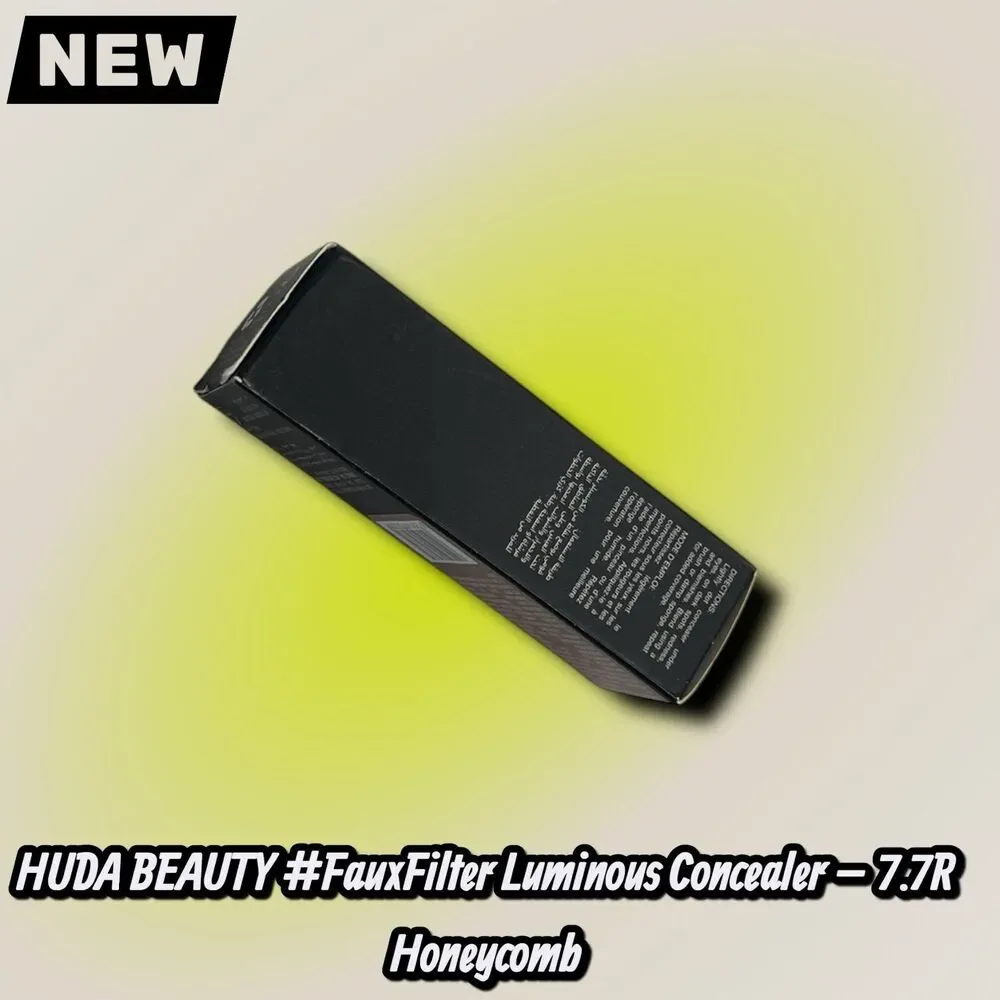 NEW HUDA BEAUTY #FauxFilter Luminous Matte Buildable Coverage Crease Proof Conce